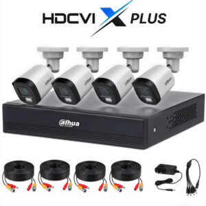 Kit de 4 Cámaras de seguridad completo